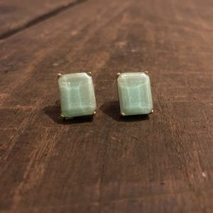 Teal Earrings